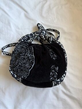 Free People Aria velvet bag